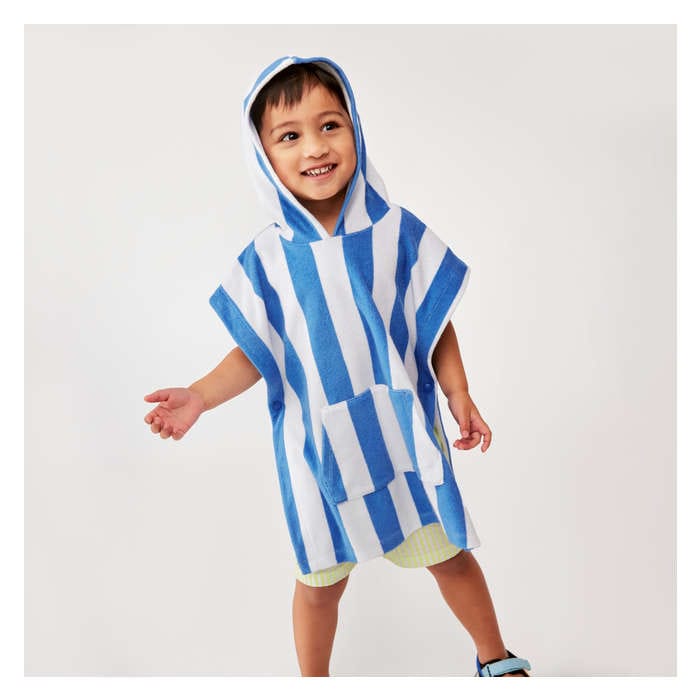 Toddler Boys' Hooded Cover-Up